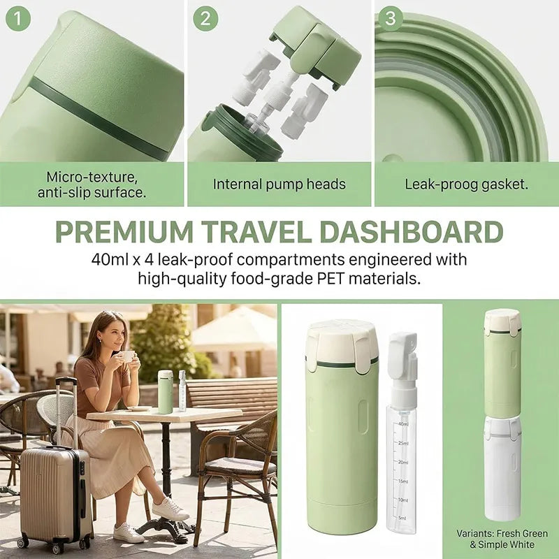 4-in-1 Travel Bottle