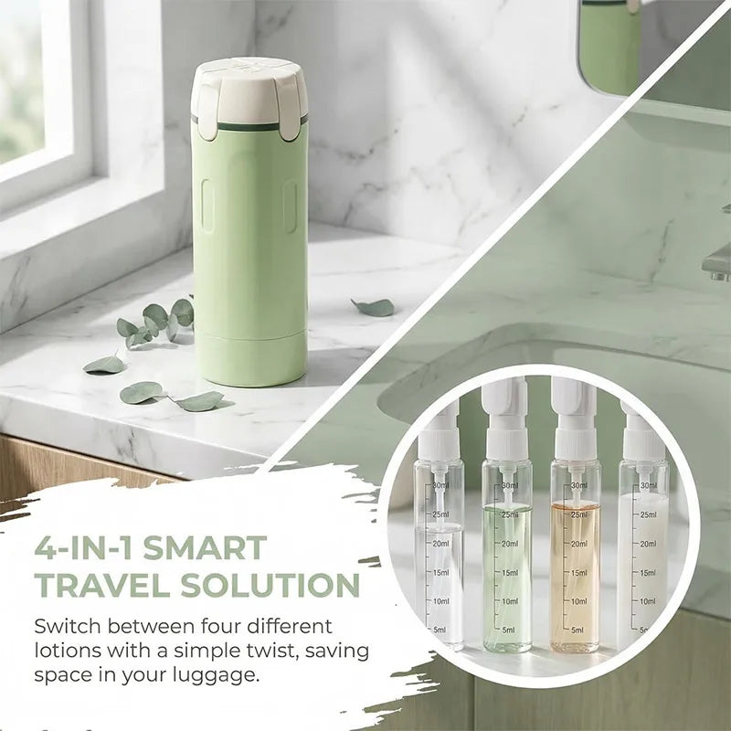 4-in-1 Travel Bottle