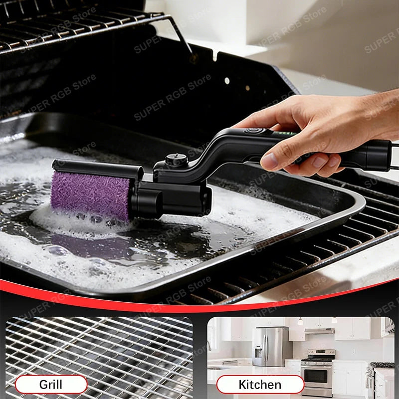 Electric Grill Cleaning Brush